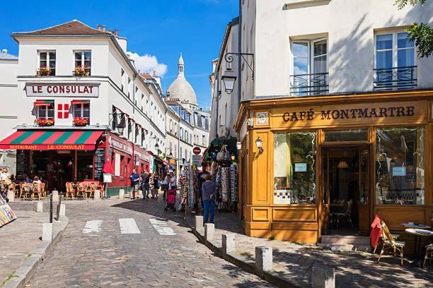 Cosy Studio In Montmartre Paris Bagian luar foto